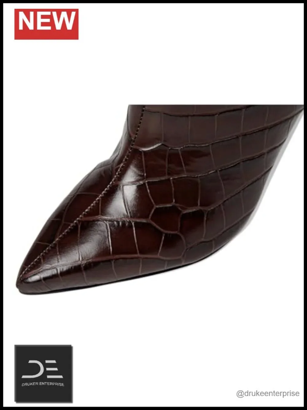 Over-the-Knee Leather Stiletto Boots